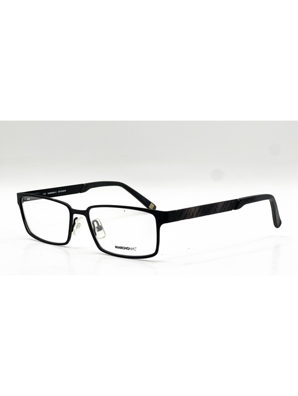 Marchon Nyc Hall 001 Black Authentic Eyeglasses 54-16-140